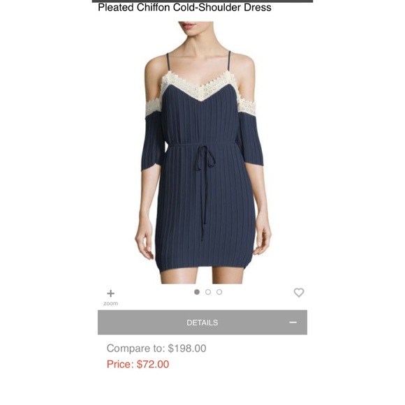 NWT Free Generation Pleated Cold Should Dress - Picture 4 of 4